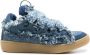 Lanvin Curb denim sneakers Blauw - Thumbnail 1