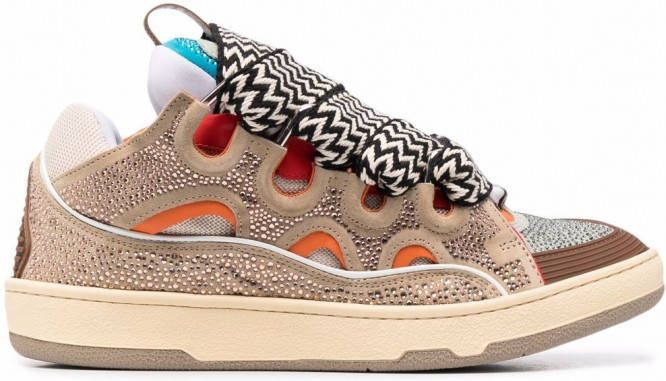 Lanvin Curb low-top sneakers Beige