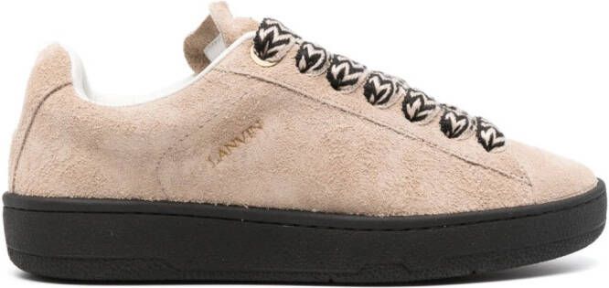 Lanvin Curb low-top sneakers Beige