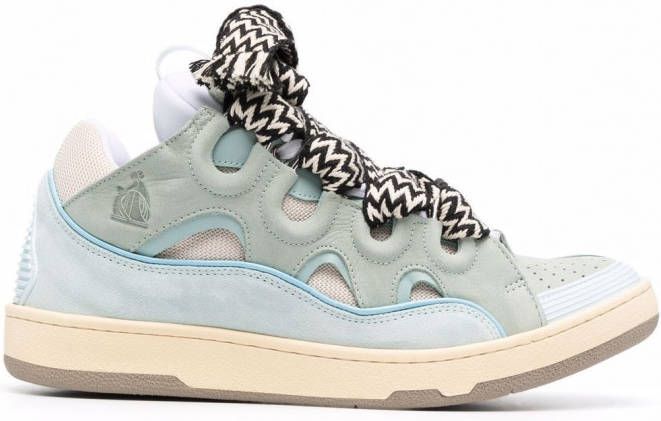 Lanvin Curb low-top sneakers Blauw