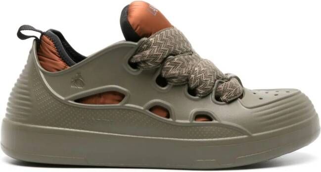 Lanvin Curb sneakers met verwisselbare voering Groen