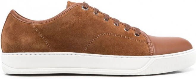 Lanvin DBB1 suède sneakers Bruin