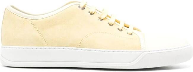 Lanvin DBB1 suède sneakers Geel