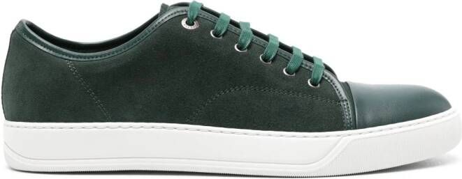 Lanvin DBB1 suède sneakers Groen