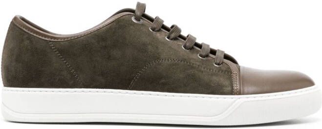 Lanvin DBB1 suède sneakers Groen