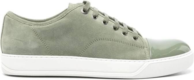 Lanvin DBB1 suède sneakers Groen