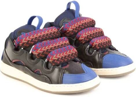 Lanvin Enfant Oversized sneakers Zwart