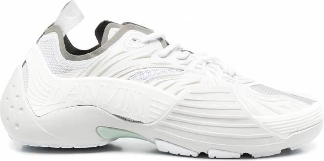 Lanvin Flash sneakers met kant Wit