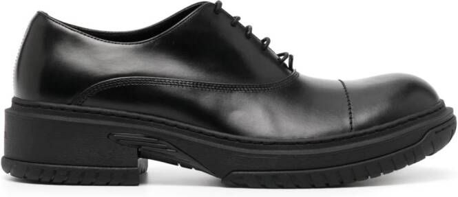 Lanvin lace-up leather shoes Zwart