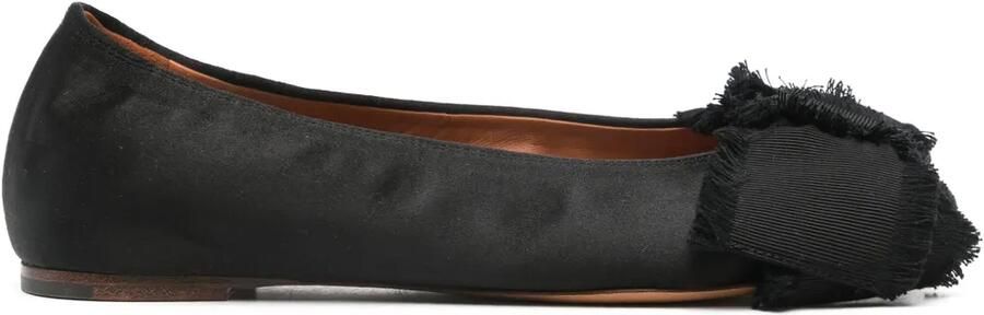 Lanvin Ballerina's verfraaid met strik Zwart