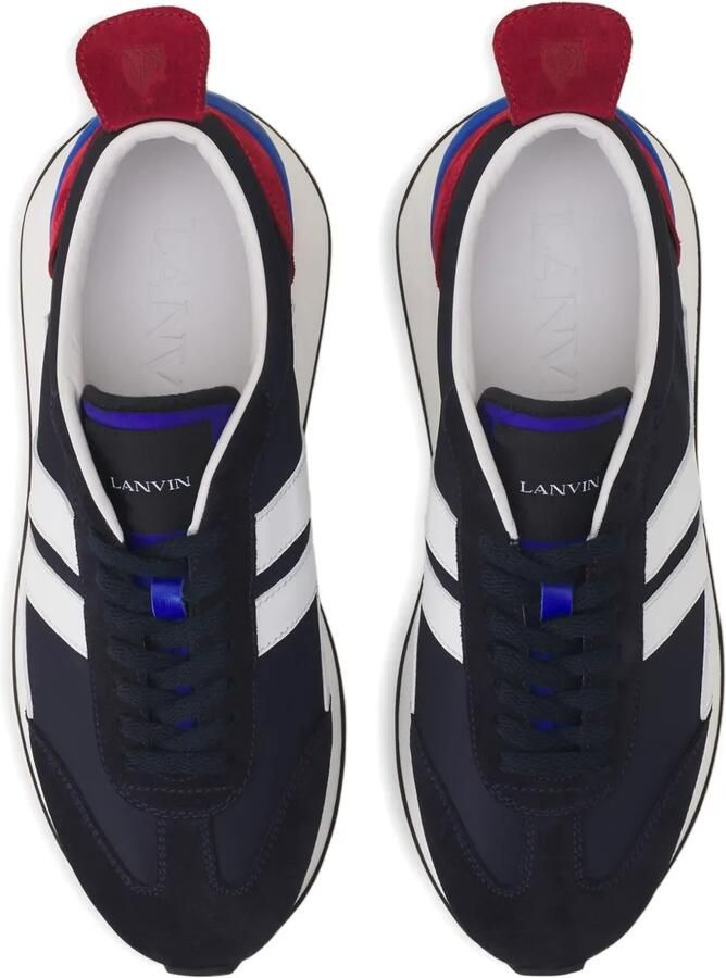 Lanvin Bumpr mesh sneakers Blauw - Foto 3