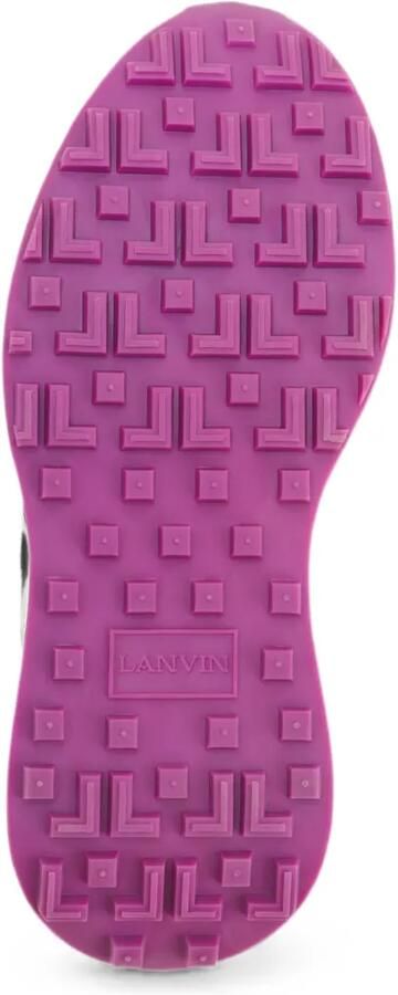 Lanvin Bumpr sneakers van nylon en mesh Bruin - Foto 5