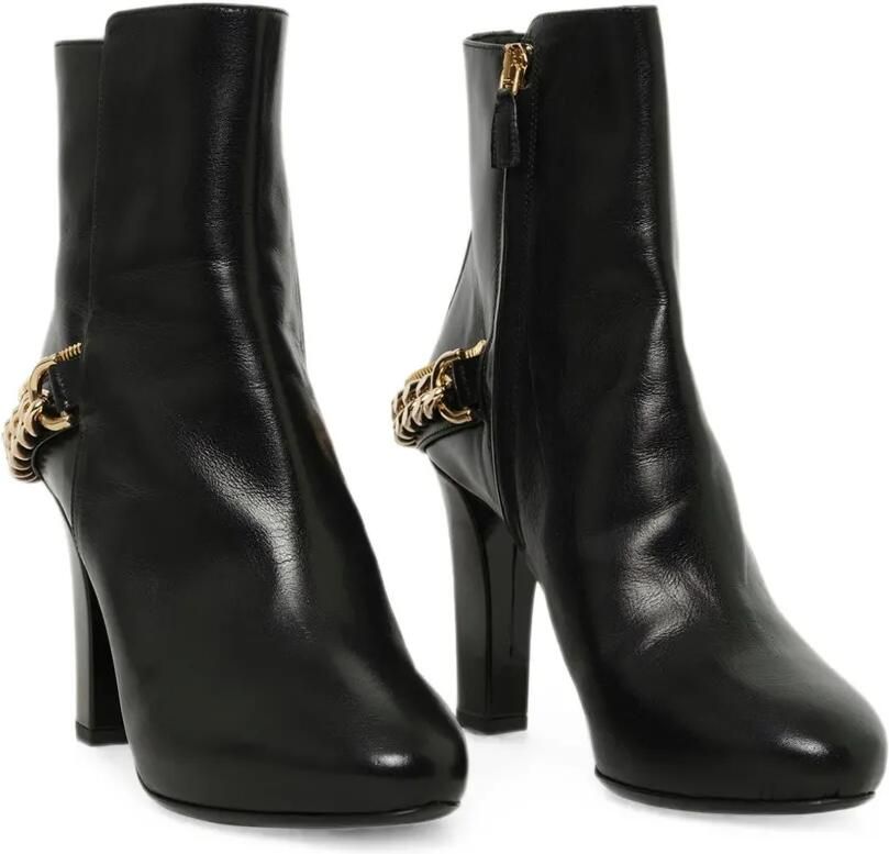 Lanvin chain detail ankle boots Zwart - Foto 3
