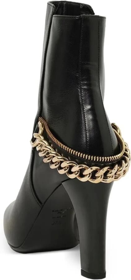 Lanvin chain detail ankle boots Zwart - Foto 4