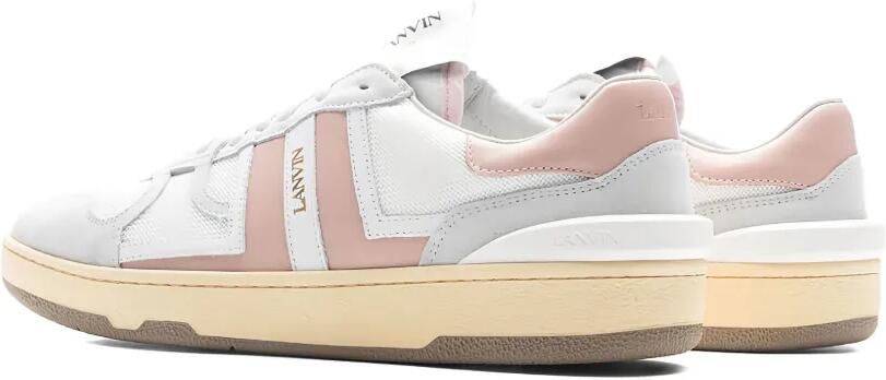 Lanvin Clay low-top sneakers met leren vlak Wit - Foto 4