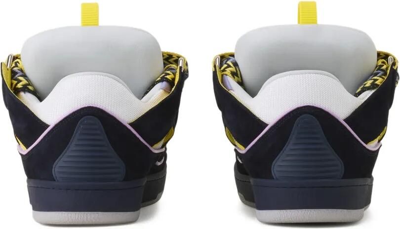 Lanvin Curb gevlochten sneakers Blauw - Foto 4