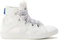 Lanvin Curb high-top gebreide sneakers Wit - Wit