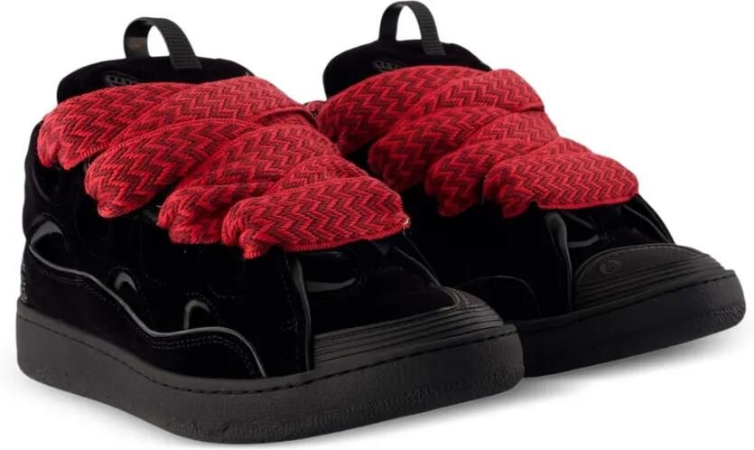 Lanvin Curb jersey sneakers Zwart - Foto 2