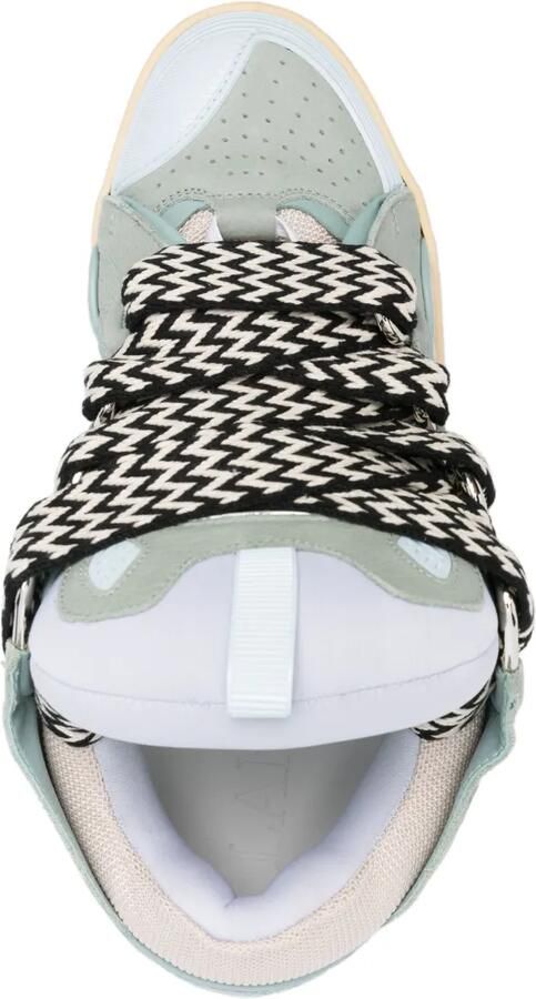 Lanvin Curb leren sneakers Blauw - Foto 4
