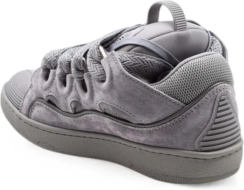 Lanvin Curb leren sneakers Grijs - Foto 3