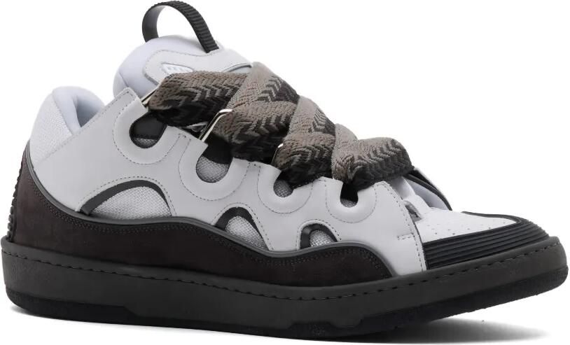 Lanvin Curb leren sneakers Grijs