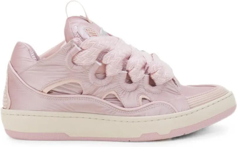 Lanvin Curb nylon sneakers Roze
