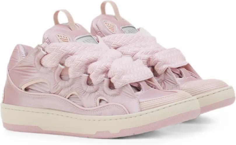 Lanvin Curb nylon sneakers Roze - Foto 3