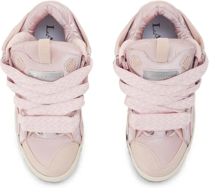 Lanvin Curb nylon sneakers Roze - Foto 2