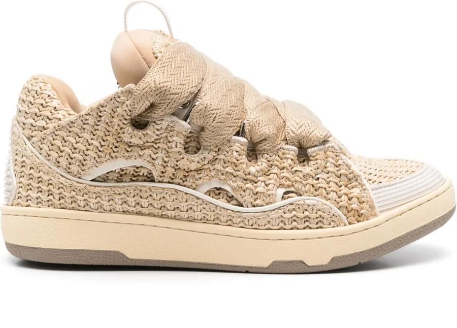 Lanvin Curb sneakers Beige