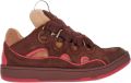 Lanvin Curb sneakers in felt Roze - Roze