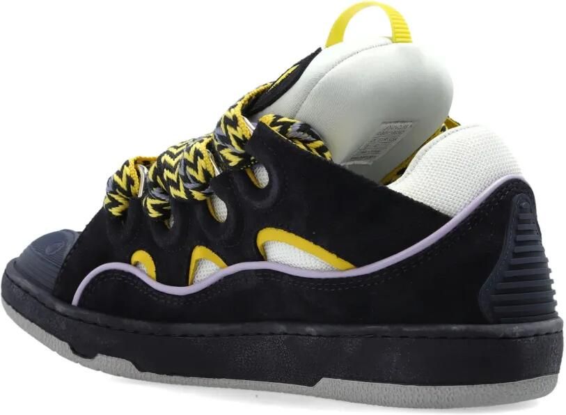 Lanvin Curb sneakers met oversized veters Blauw - Foto 3
