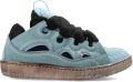 Lanvin Curb sneakers met vlakken Blauw - Blauw