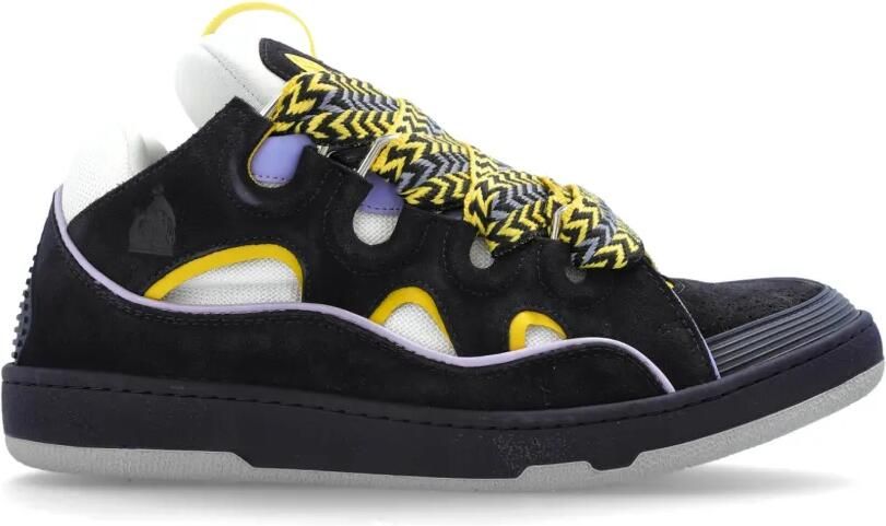 Lanvin Curb sneakers met vlakken Blauw