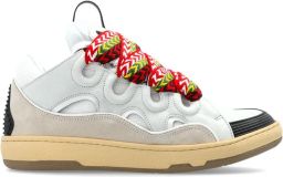 Lanvin Curb sneakers met vlakken Wit