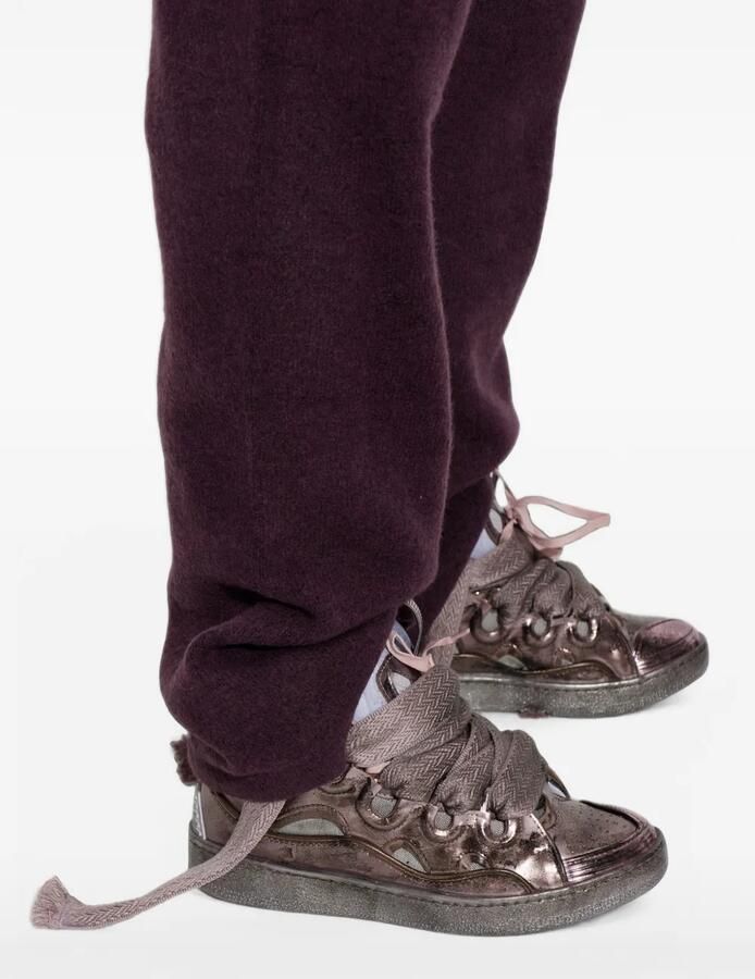 Lanvin Curb sneakers van metallic technische stof Paars - Foto 2