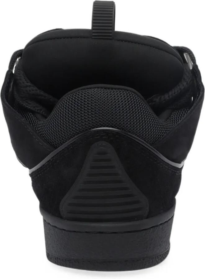 Lanvin Curb suède sneakers Zwart - Foto 2
