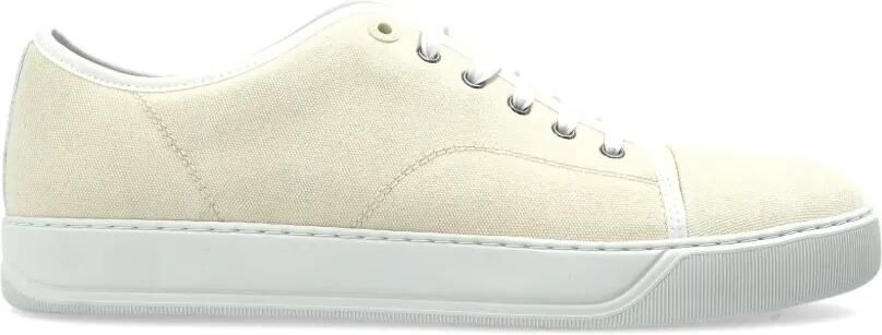 Lanvin Dbb1 canvas sneakers Beige