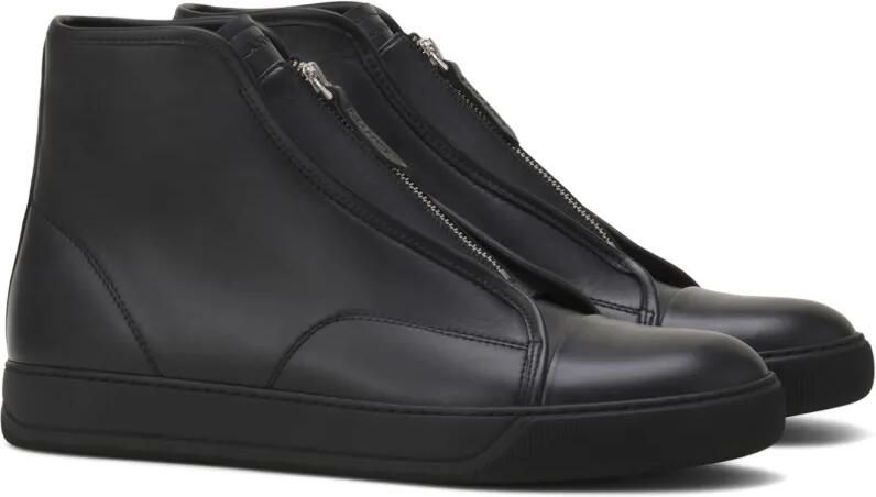 Lanvin DBB1 high-top leren sneakers Zwart