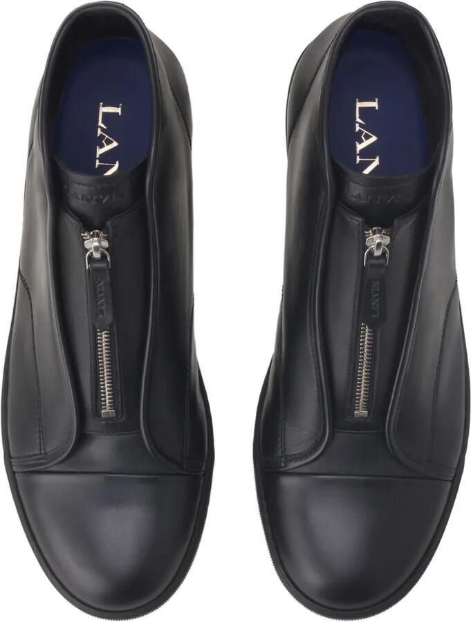 Lanvin DBB1 high-top leren sneakers Zwart - Foto 2