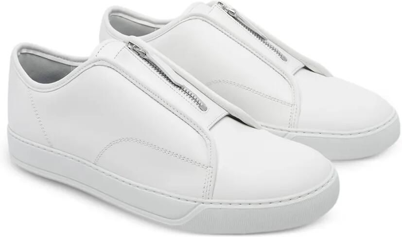 Lanvin DBB1 leren sneakers met rits Wit - Foto 3