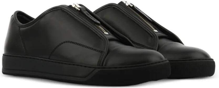 Lanvin DBB1 leren sneakers met rits Zwart - Foto 5