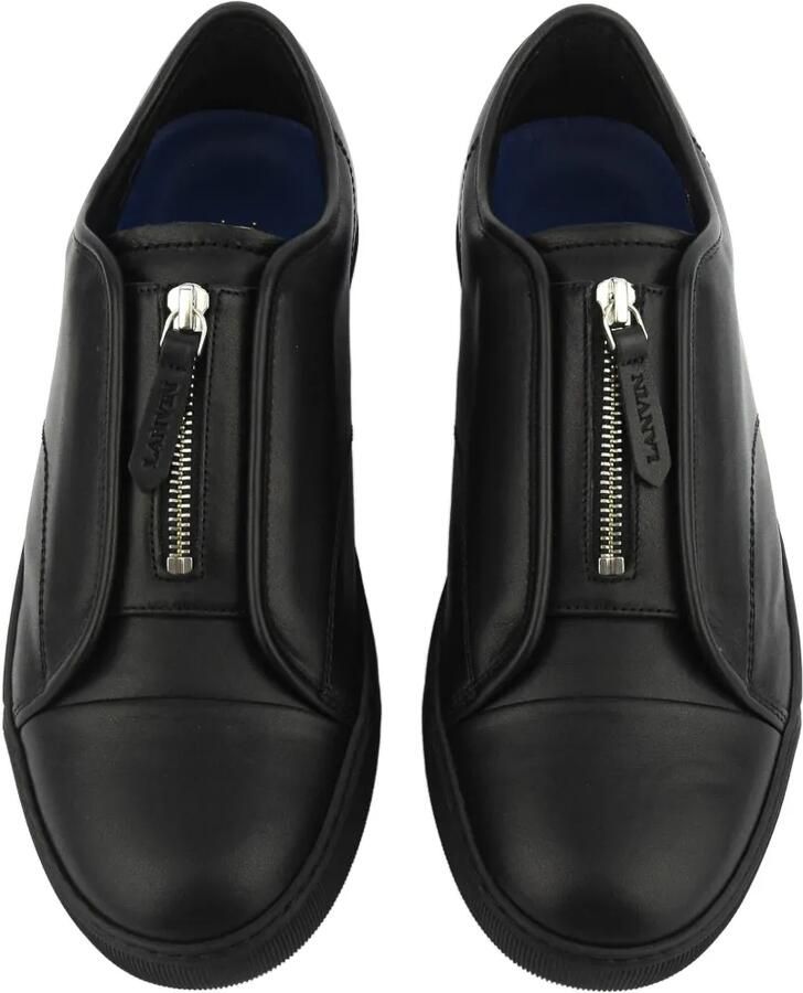 Lanvin DBB1 leren sneakers met rits Zwart - Foto 2