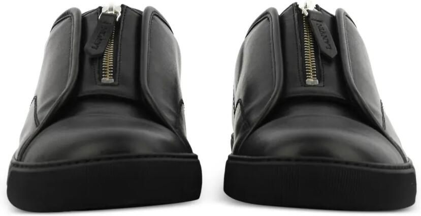 Lanvin DBB1 leren sneakers met rits Zwart - Foto 4