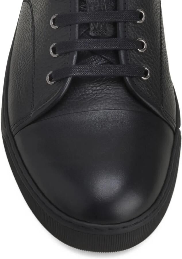 Lanvin DBB1 sneakers in nappa and grained leather Zwart - Foto 3