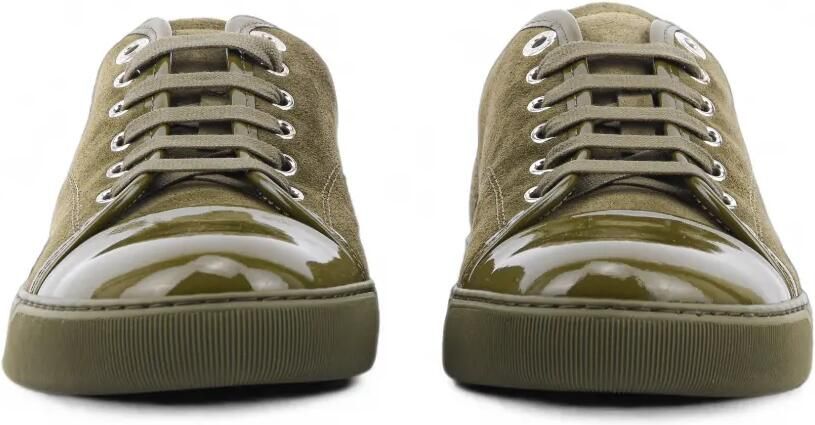 Lanvin DBB1 sneakers met lakleren afwerking Groen - Foto 3