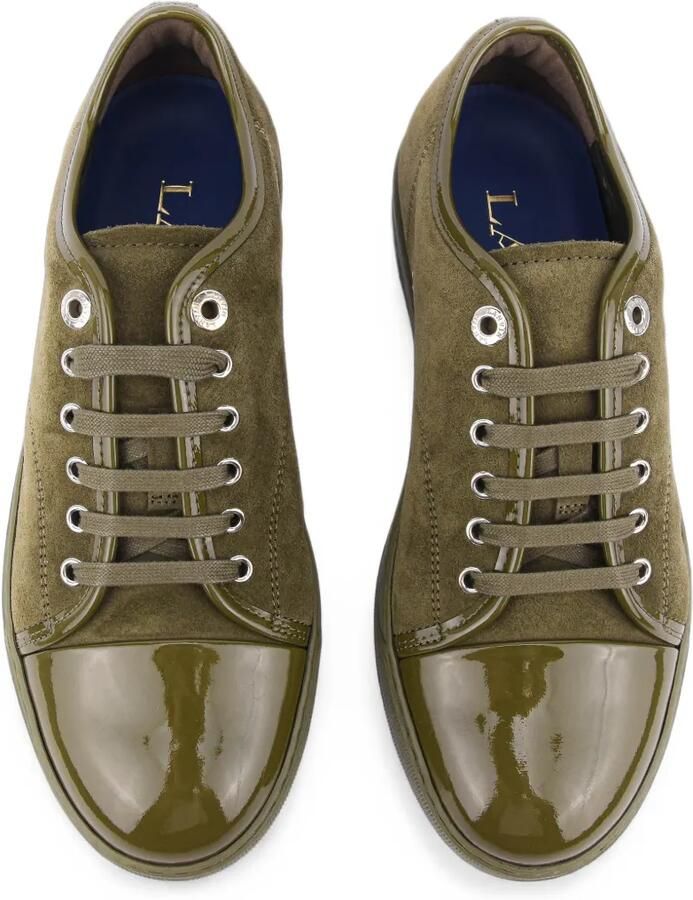 Lanvin DBB1 sneakers met lakleren afwerking Groen - Foto 2