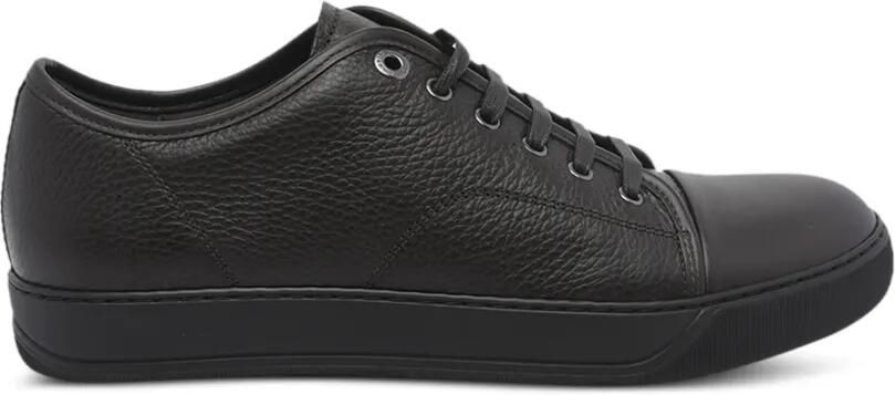Lanvin DBB1 sneakers van bewerkt leer en nappa Bruin