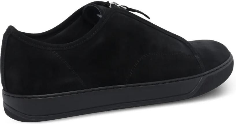 Lanvin DBB1 suède sneakers met rits Zwart - Foto 4