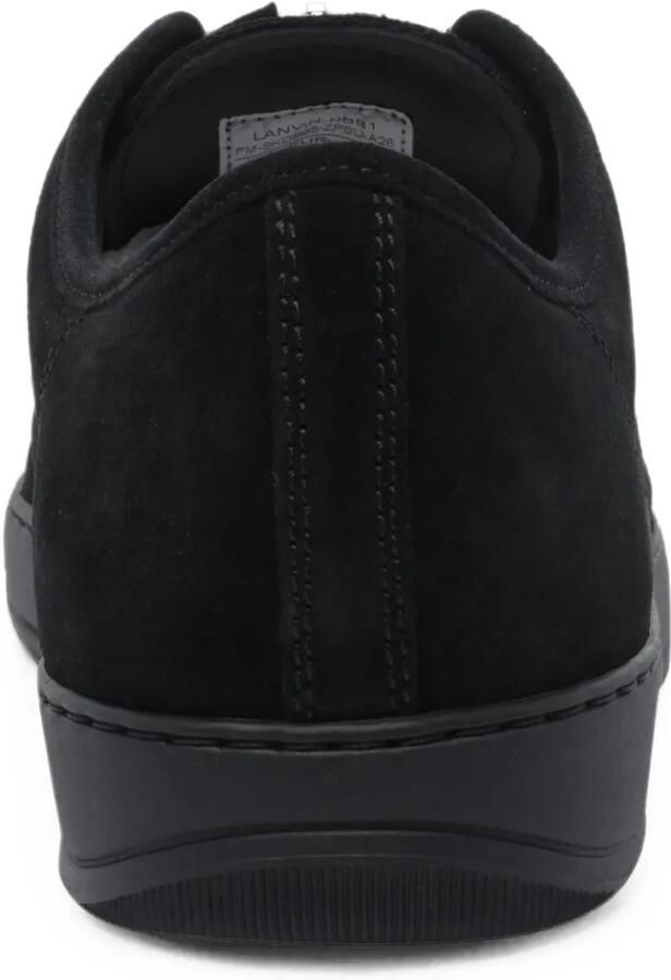 Lanvin DBB1 suède sneakers met rits Zwart - Foto 2