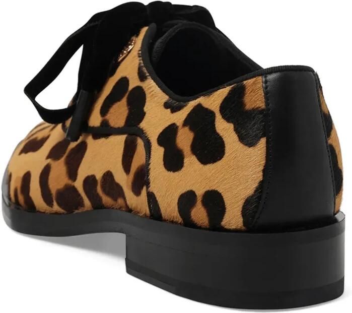 Lanvin Derby schoenen met luipaardprint en ringlets Bruin - Foto 3